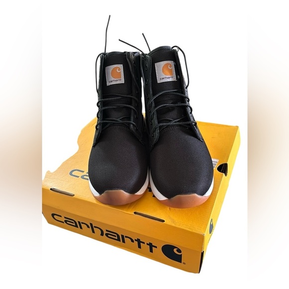 Carhartt Force 5-Inch Nano Composite Toe Lightweight Shoe Boot Sz 10W Black NIB - Picture 2 of 8